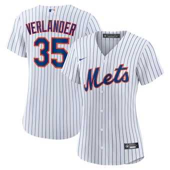 Women%27s New York Mets #35 Justin Verlander White Stitched MLB Cool Base Nike Jersey Dzhi->mlb womens jerseys->MLB Jersey